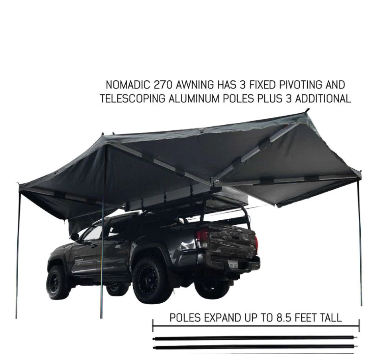 Overland Vehicle Systems Nomadic 270 Awning