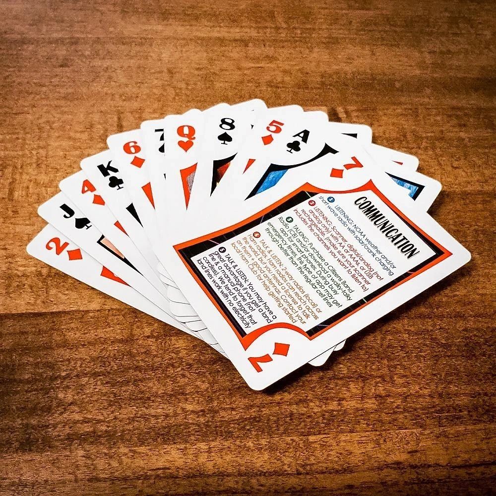 Ready Hour Preparedness Playing Cards
