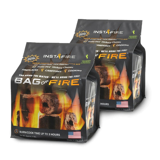 Survival Kit: Two Bags of Fire - Your Complete Fire Starting Kit