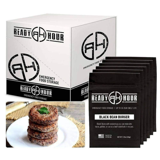 Black Bean Burger Mix Case Pack (36 servings, 6 pk.)